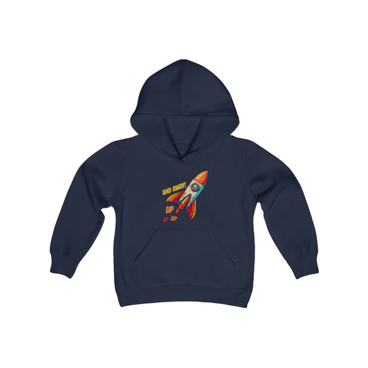 Rocket Ship Liftoff Kids' Hoodie