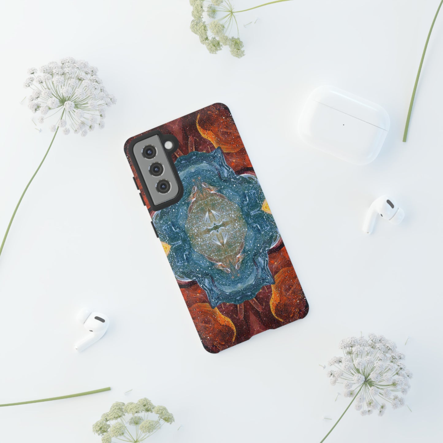 Cosmic Cell Division Tough Phone Case for iPhone, Samsung, Pixel