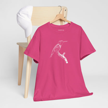 Hummingbird Adult 100% Cotton T-Shirt (Multicolors)