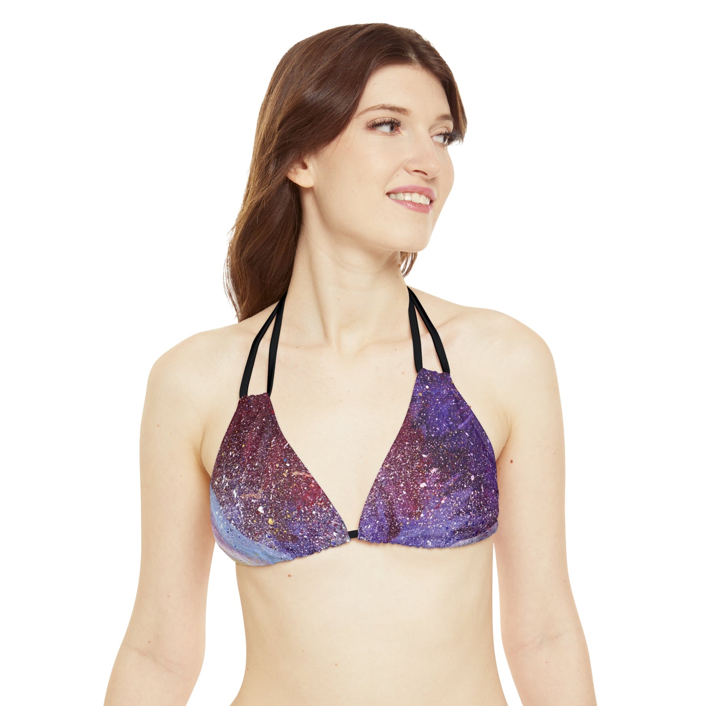 Plato's Cave Painting String Bikini Top