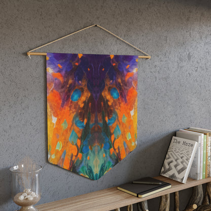 Dog Star Rises Wood + Twine Tapestry