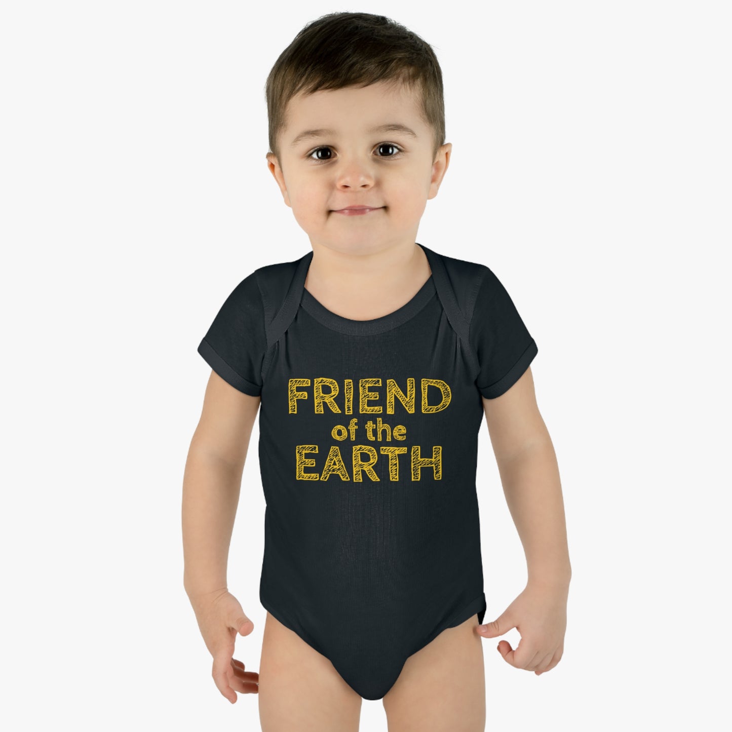 Friend of the Earth Baby Onesie 6M-18M (multicolors)