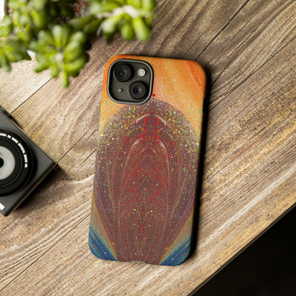 Flow of Magnetism Tough Phone Case for iPhone, Samsung, Pixel