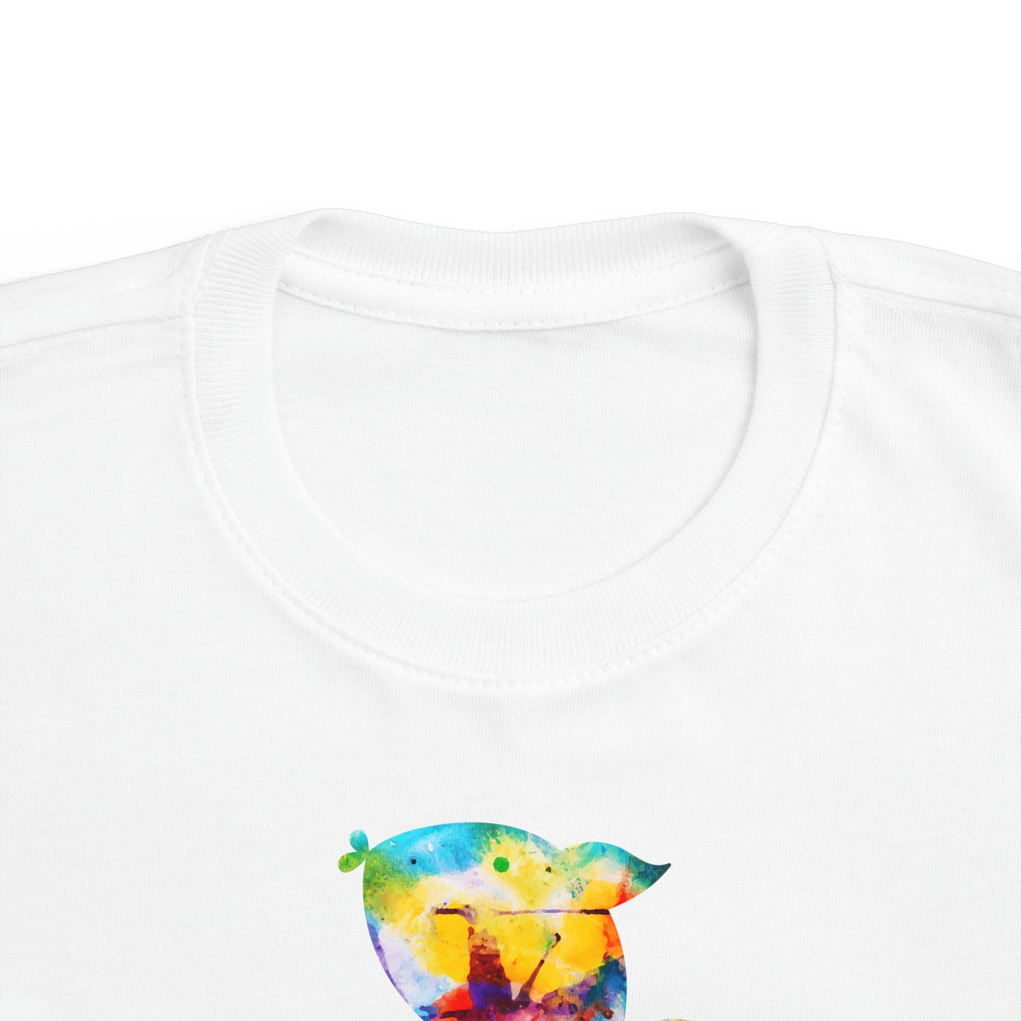 Happiness is a Painted Fish Toddler T-Shirt 2T-6T (multicolors)