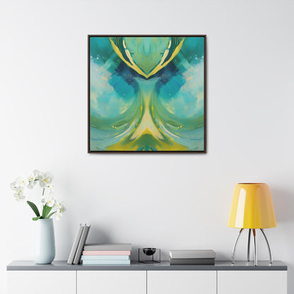 Oceanids Framed Canvas Print