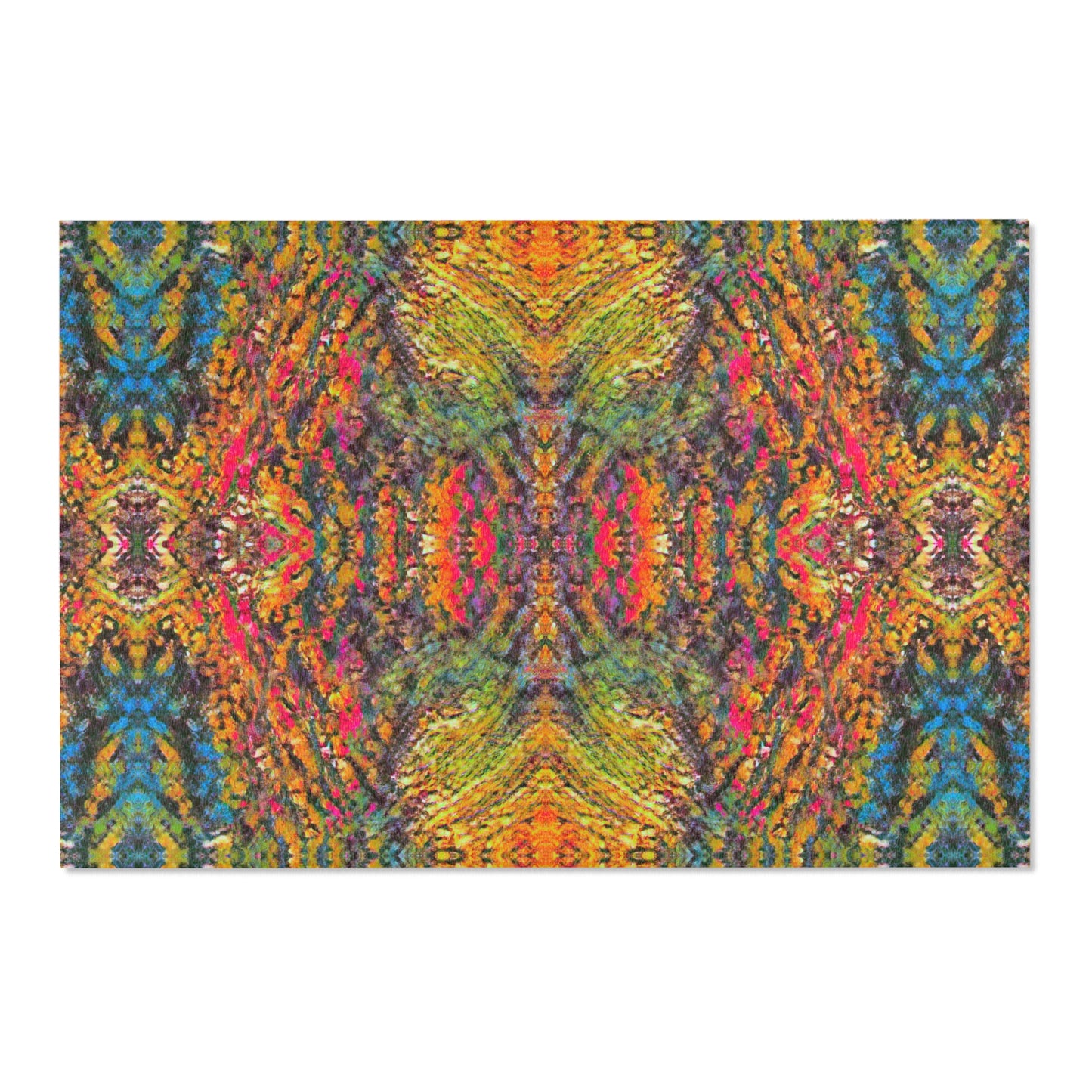 Brazen Symmetry Abstract Art Indoor Rug