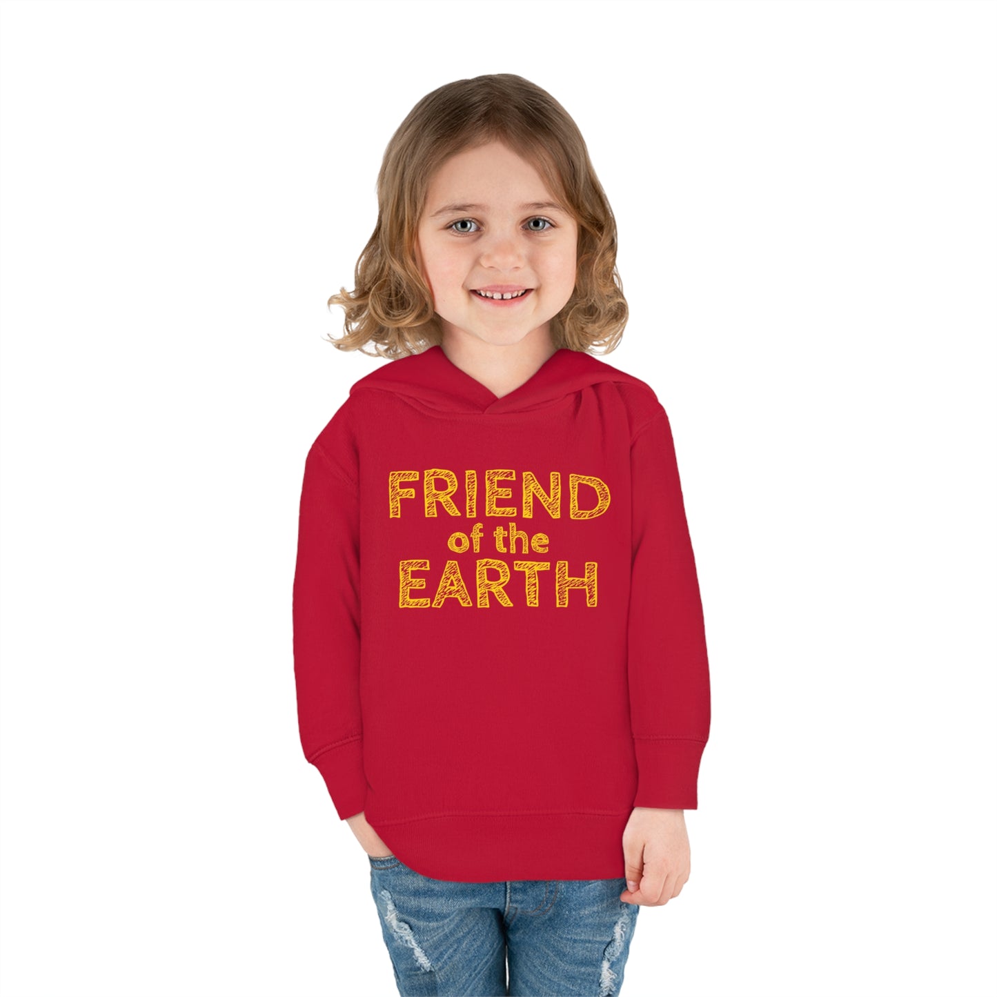 Friend of the Earth Toddler Fleece Hoodie 2T-6T (multicolors)