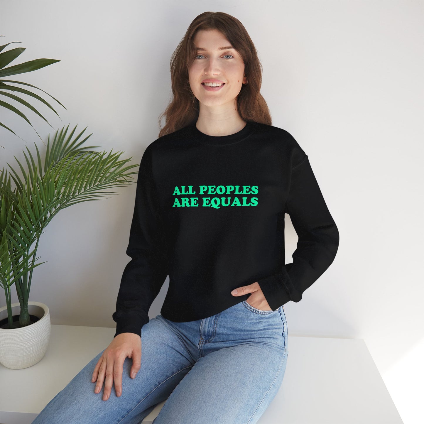 All Peoples Are Equals Adult Sweatshirt (multicolors)