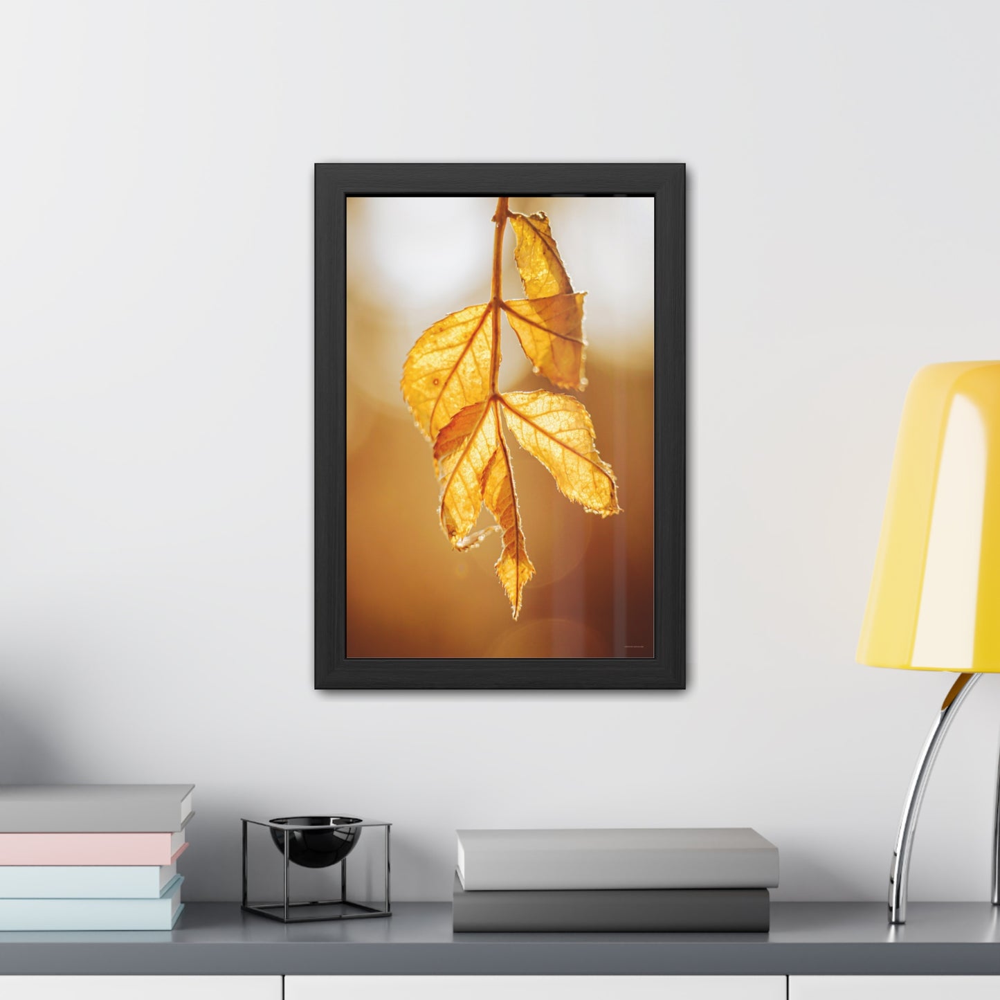 Leaves of Gold Framed Fine Art Photograph