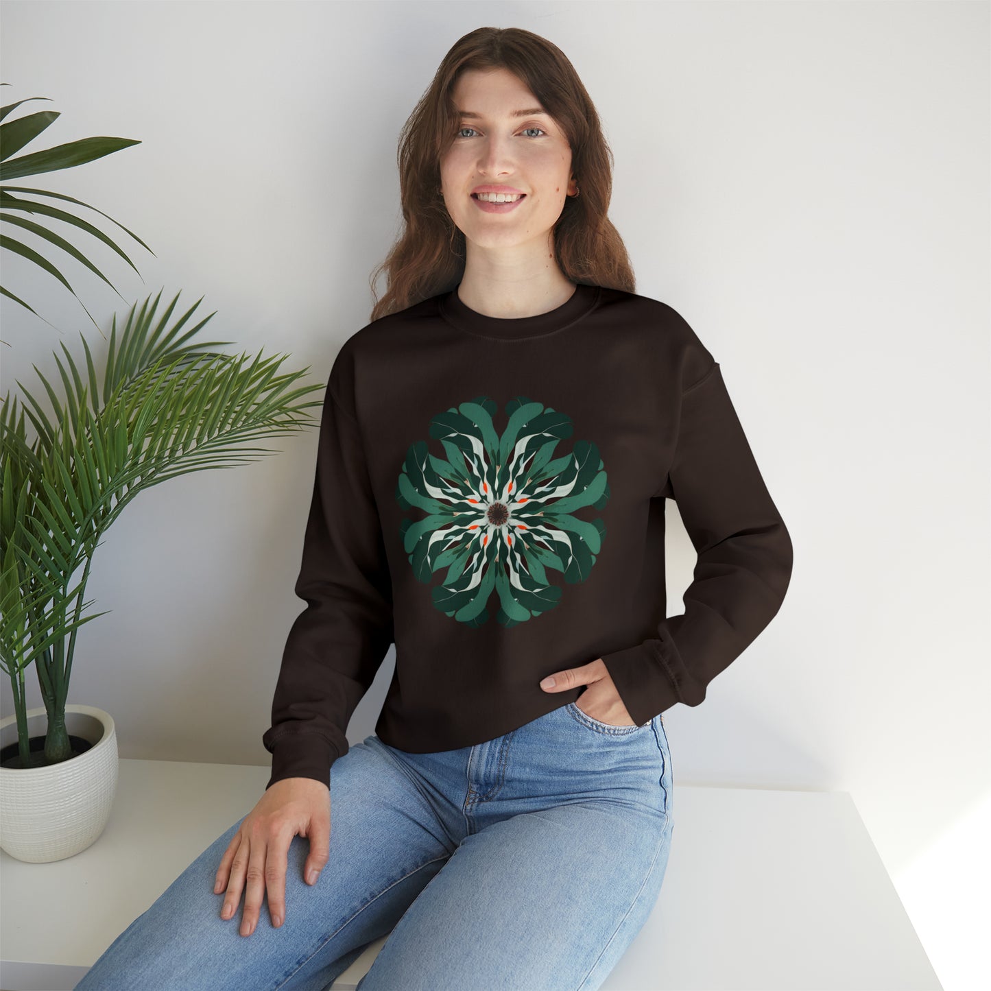 Fractals of Nature Women's Sweatshirt, 3 colors