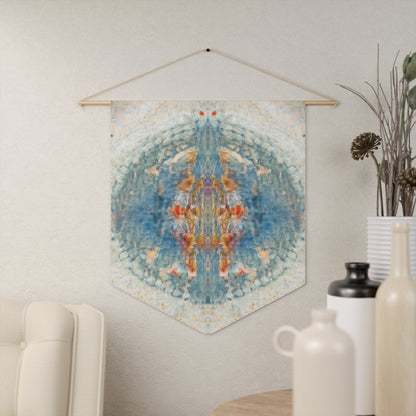 Water Spirits Wood + Twine Tapestry