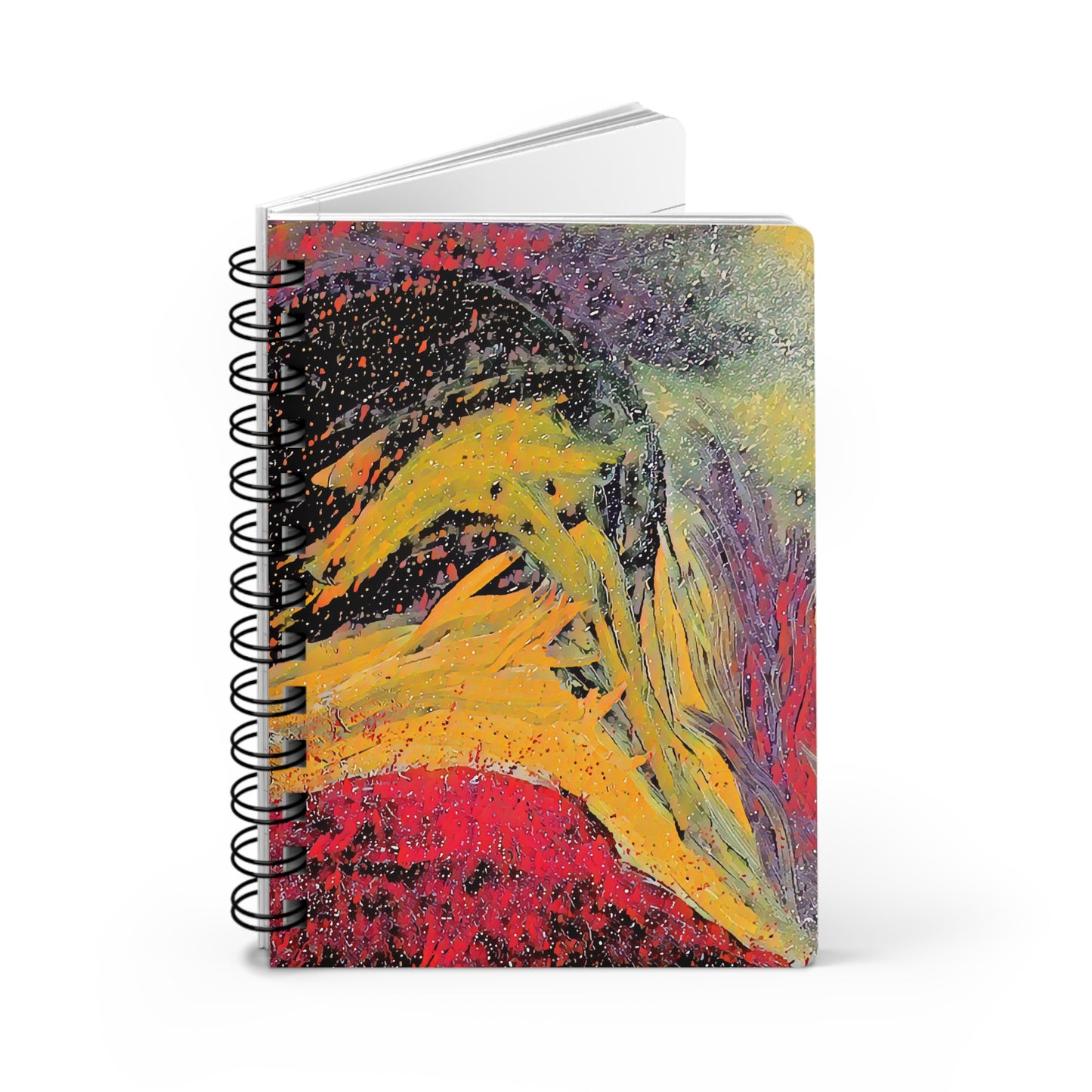 An Ocean of Color Spiral-Bound Lined Notebook