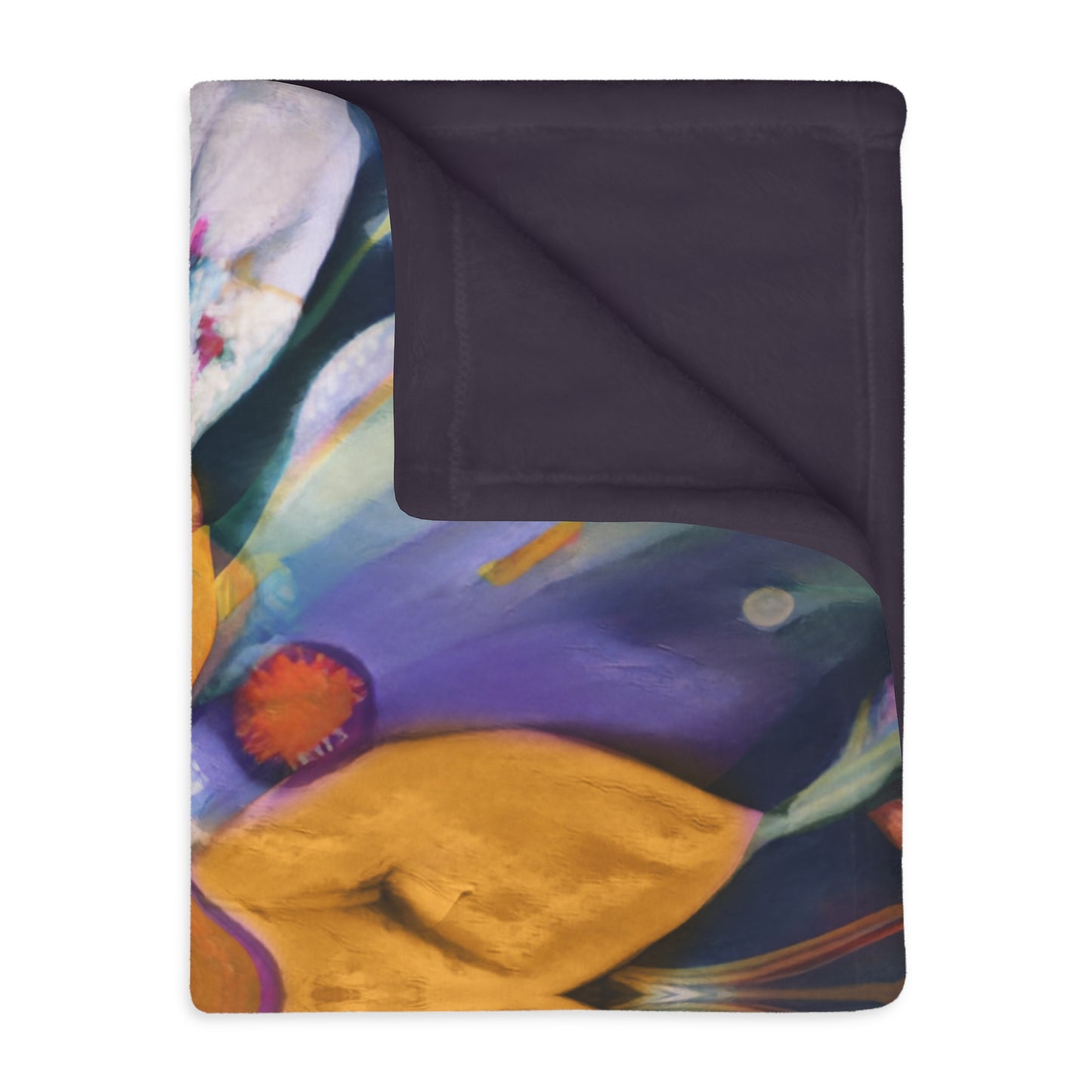 Flower Alchemy Faux Mink Velveteen Blanket