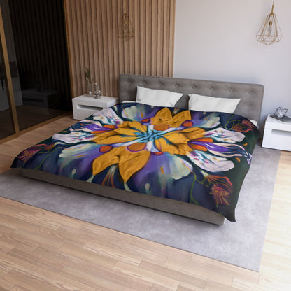 Flower Alchemy Woven Duvet Cover