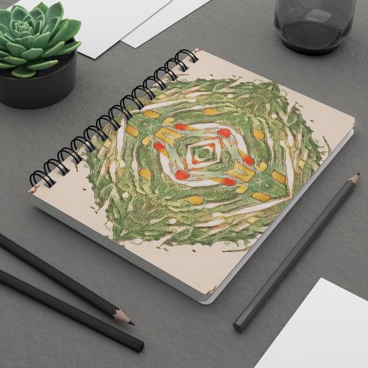 Earth Spirits Spiral-Bound Lined Notebook