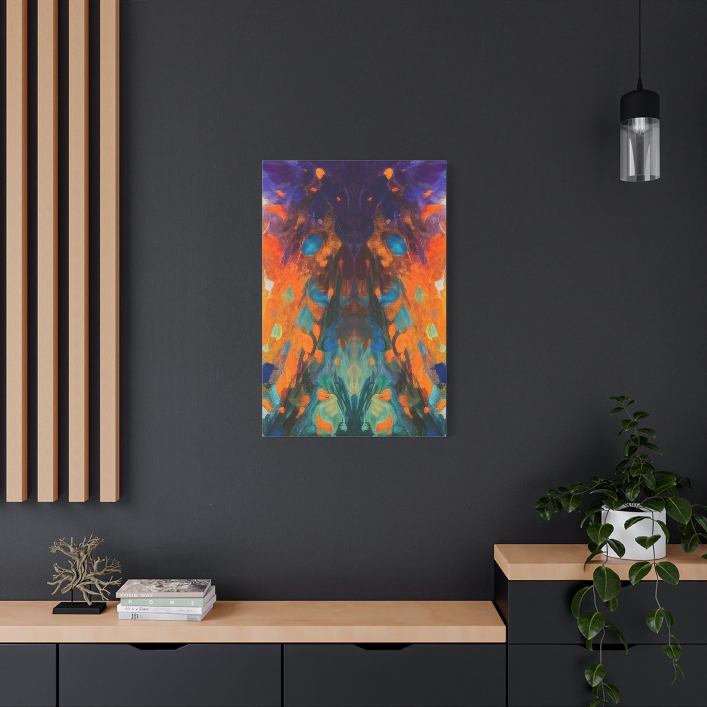 Dog Star Rises Canvas Print | Abstract Art
