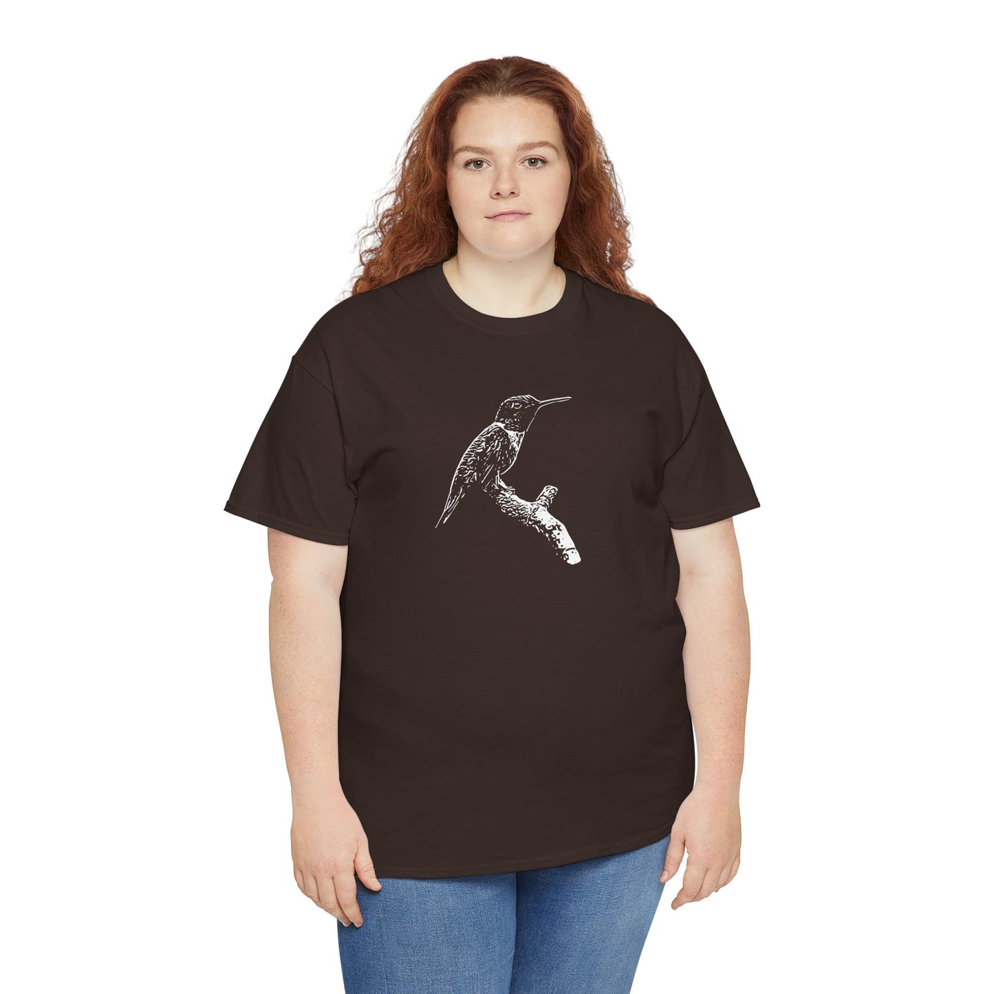 Hummingbird Adult 100% Cotton T-Shirt (Multicolors)