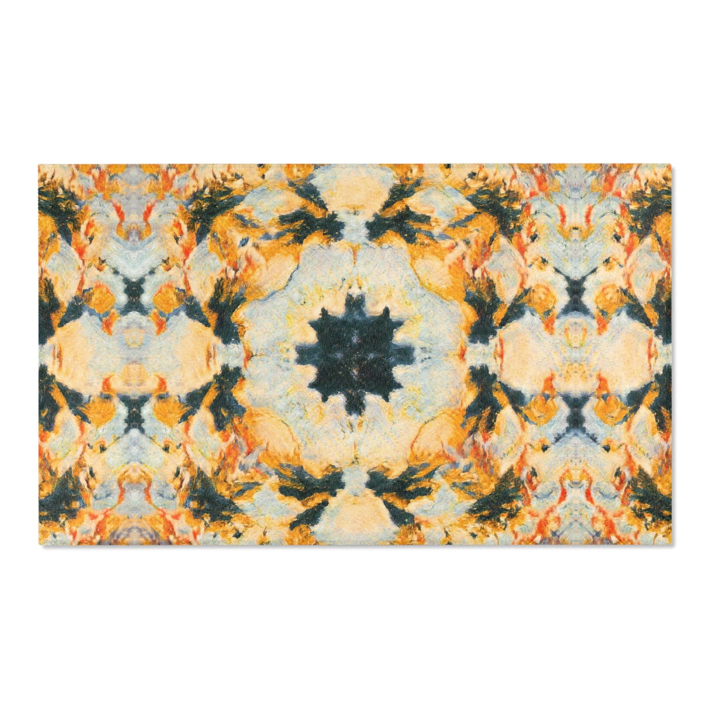 Guardians of the Light Abstract Art Indoor Rug