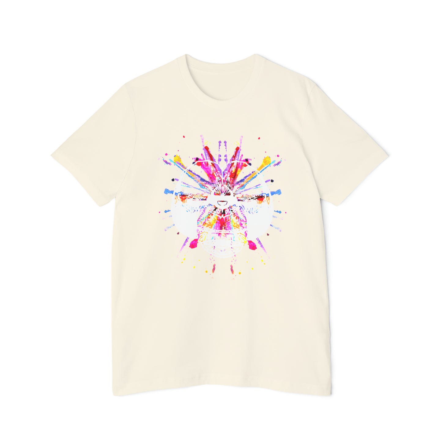 Dragonfly Color Explosion Women's T-Shirt, Made in USA