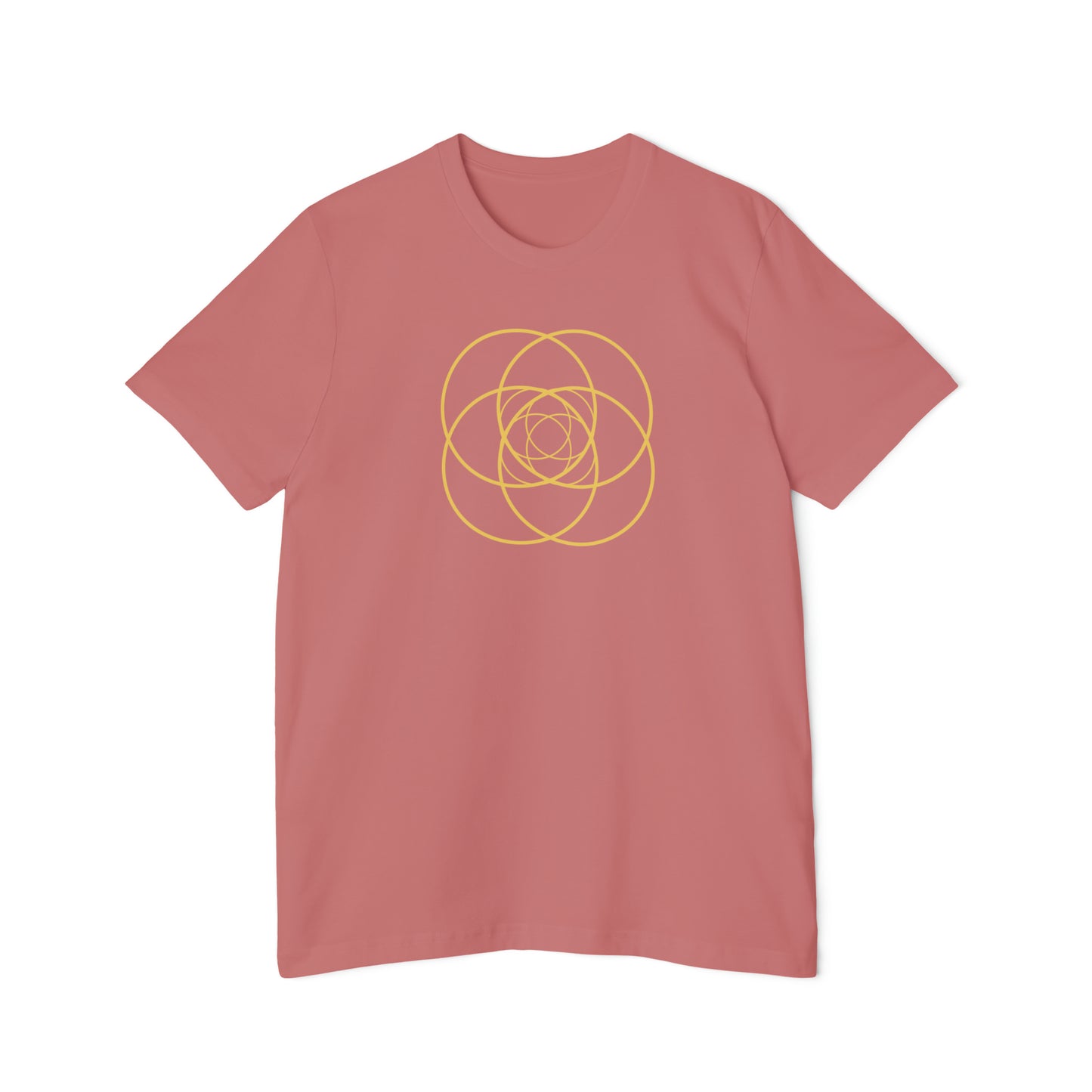 Intersecting Circles Women's T-Shirt, Made in USA