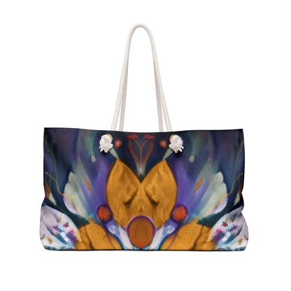 Flower Alchemy Art Weekender Bag