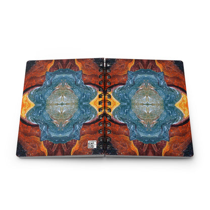 Cosmic Cell Division Spiral-Bound Lined Notebook