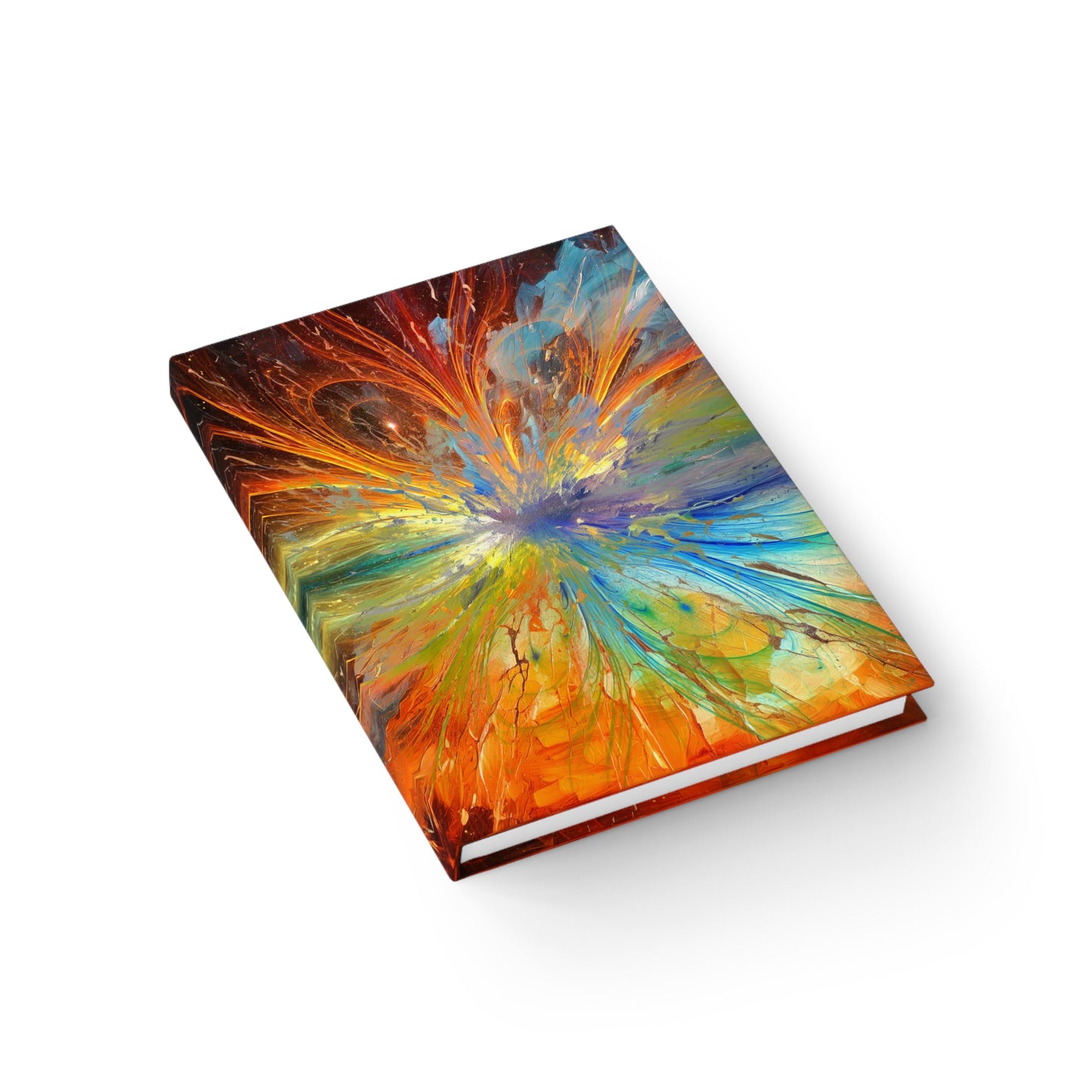 Cosmic Clockworks Hardcover Blank Journal