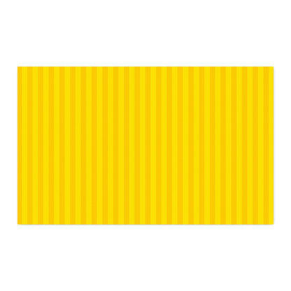 Lemony Stripes 100% Cotton Twill Fabric