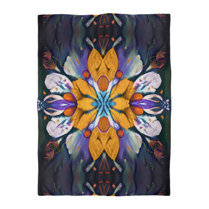 Flower Alchemy Woven Duvet Cover