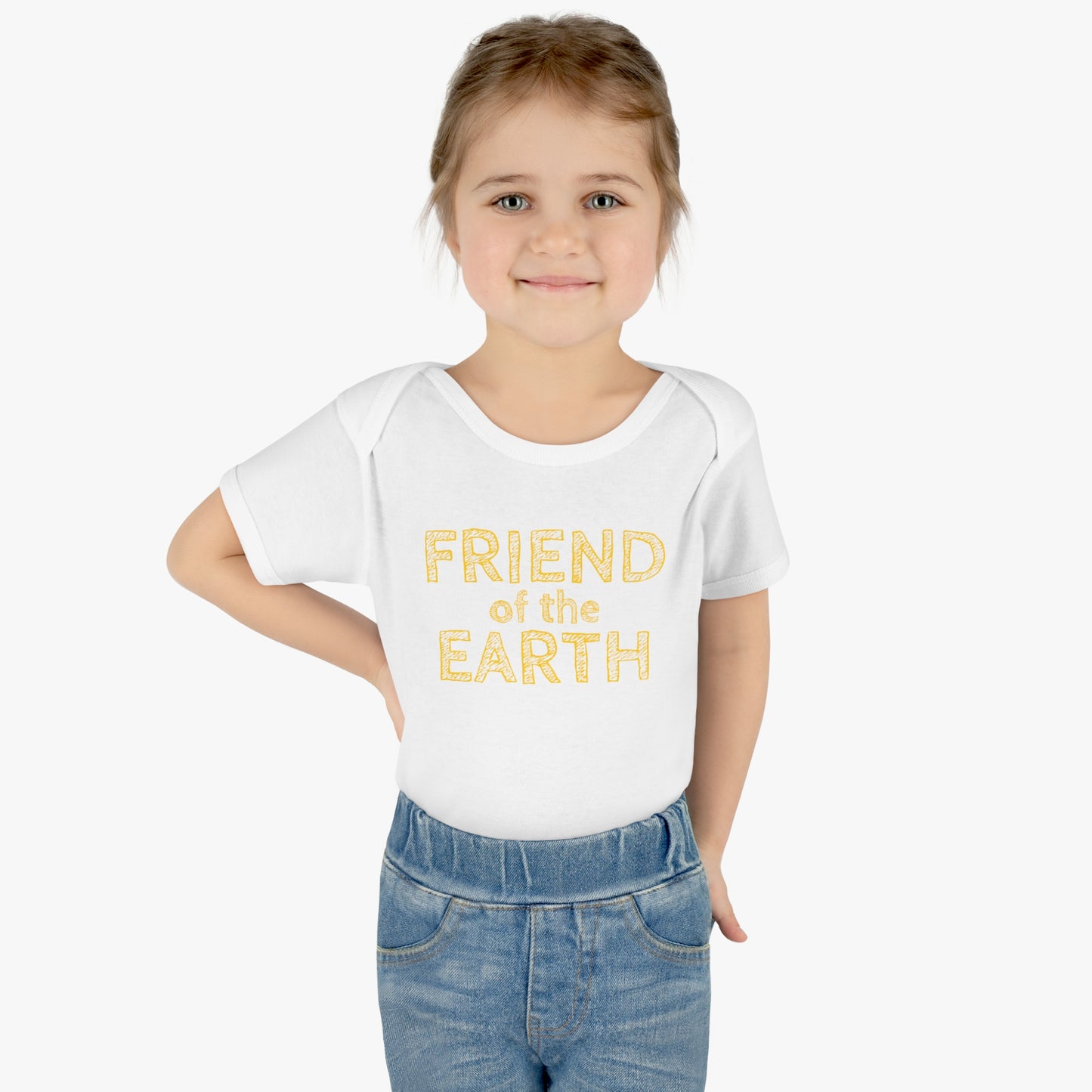 Friend of the Earth Baby Onesie 6M-18M (multicolors)