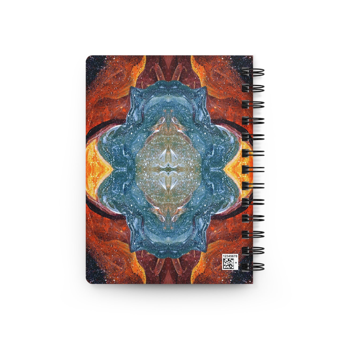 Cosmic Cell Division Spiral-Bound Lined Notebook