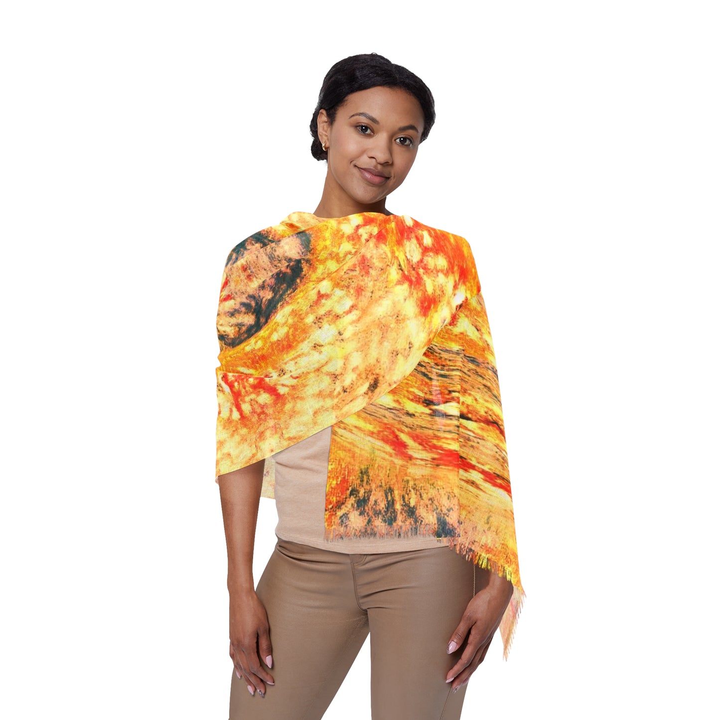 Fire Spirits Fashion Scarf Wrap