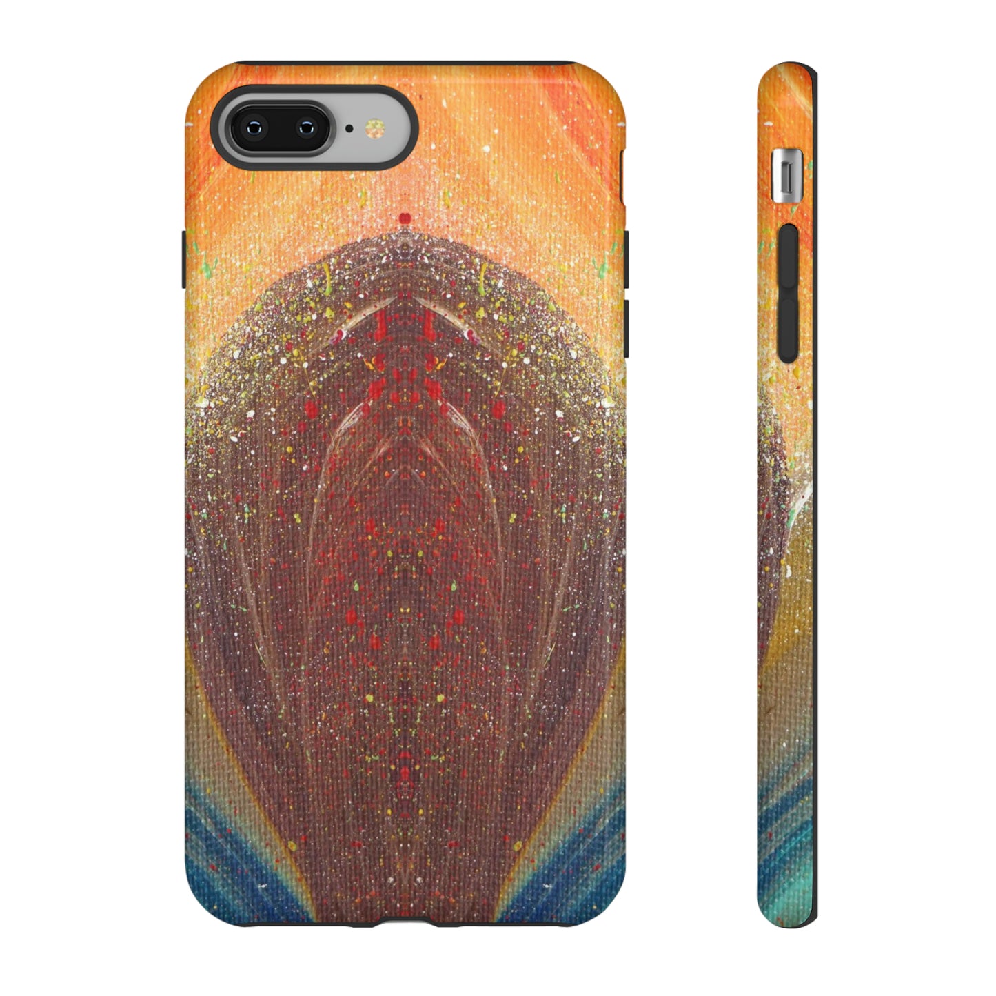 Flow of Magnetism Tough Phone Case for iPhone, Samsung, Pixel