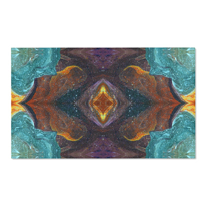 Symmetry of Life Abstract Art Indoor Rug