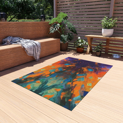 Dog Star Rises Outdoor Rug