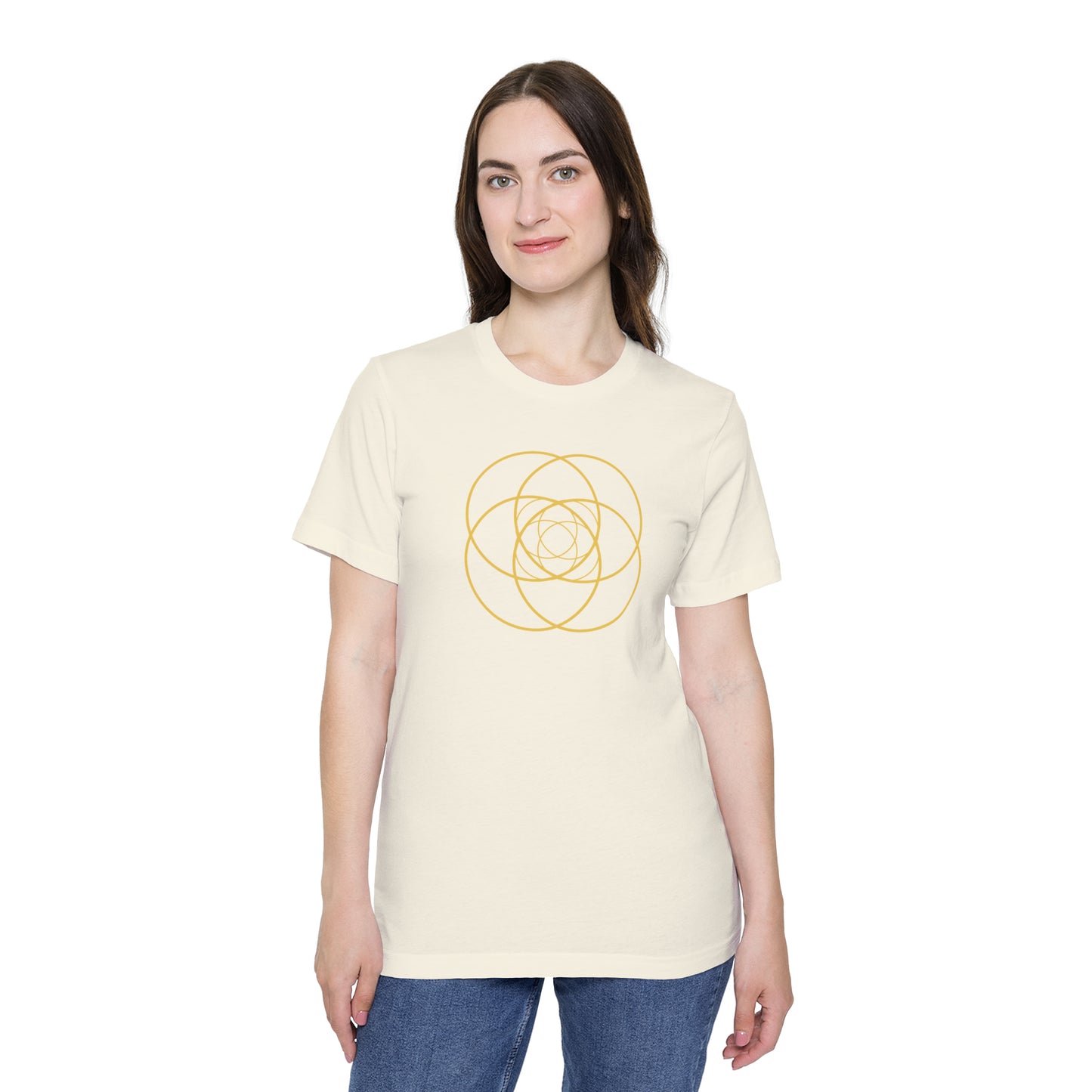 Intersecting Circles Women's T-Shirt, Made in USA