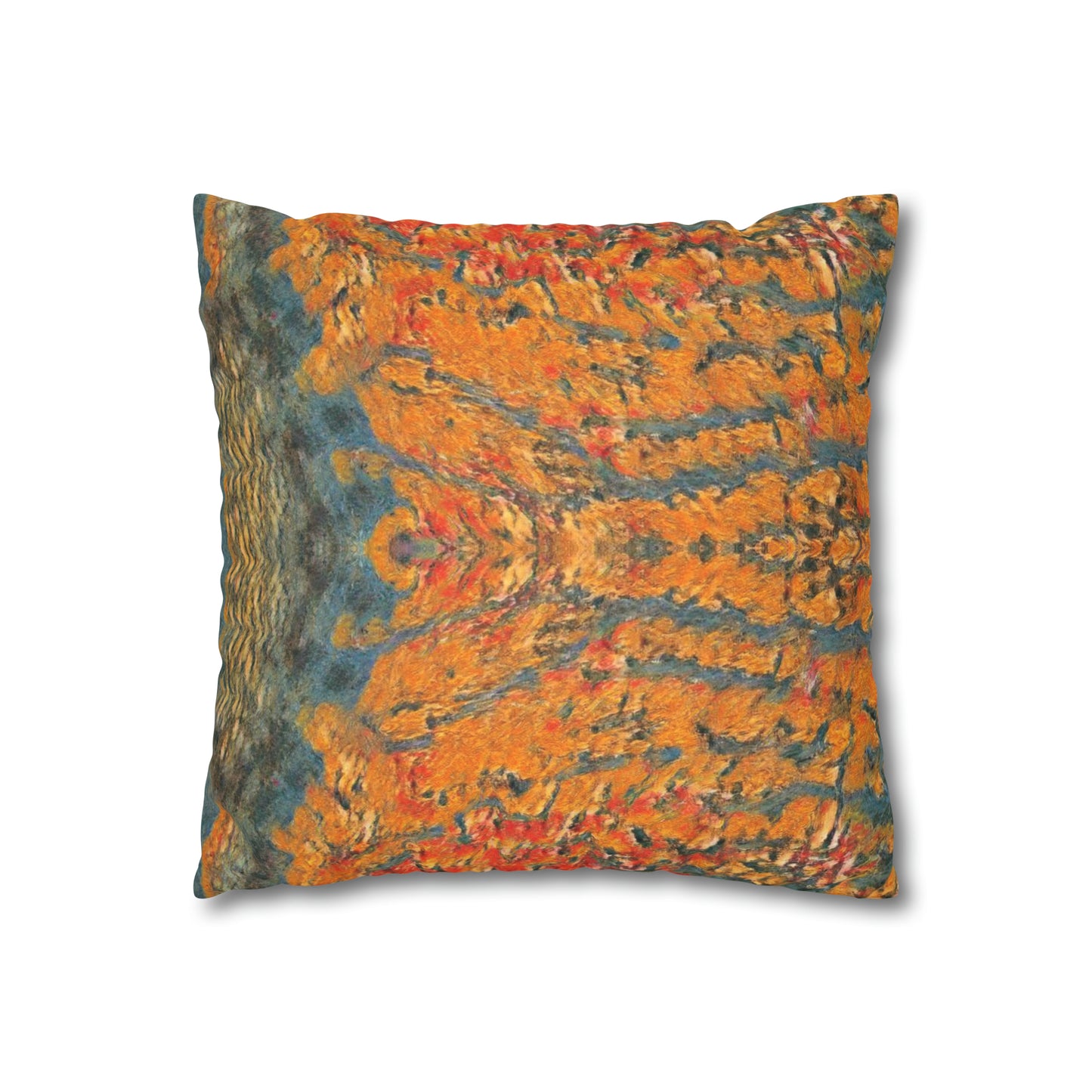 Parallel Sunsets Faux Suede Throw Pillow Case (multi sizes)