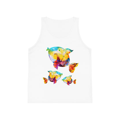 Happiness is a Painted Fish Kids' Tank (multi colors available)