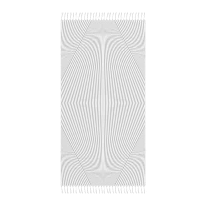 Hypnotic Stripes Washable Fabric Bath Rug