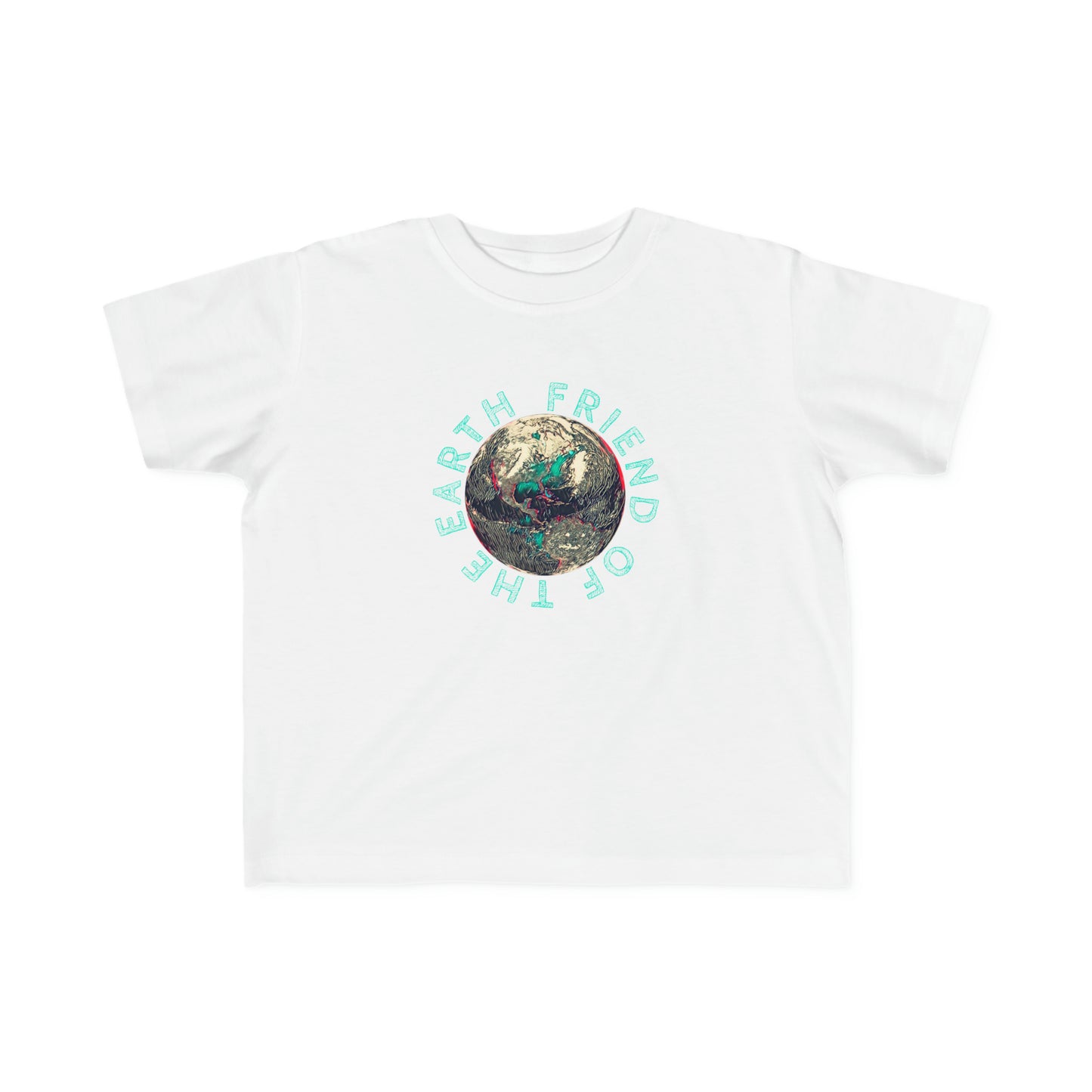 Friend of the Earth Globe Toddler T-Shirt 2T-6T (multicolors)