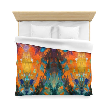 Dog Star Rises Woven Duvet Cover