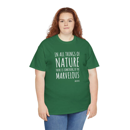 Marvelous Nature Adult 100% Cotton T-Shirt