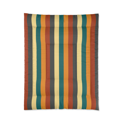 Autumn Stripes Comforter