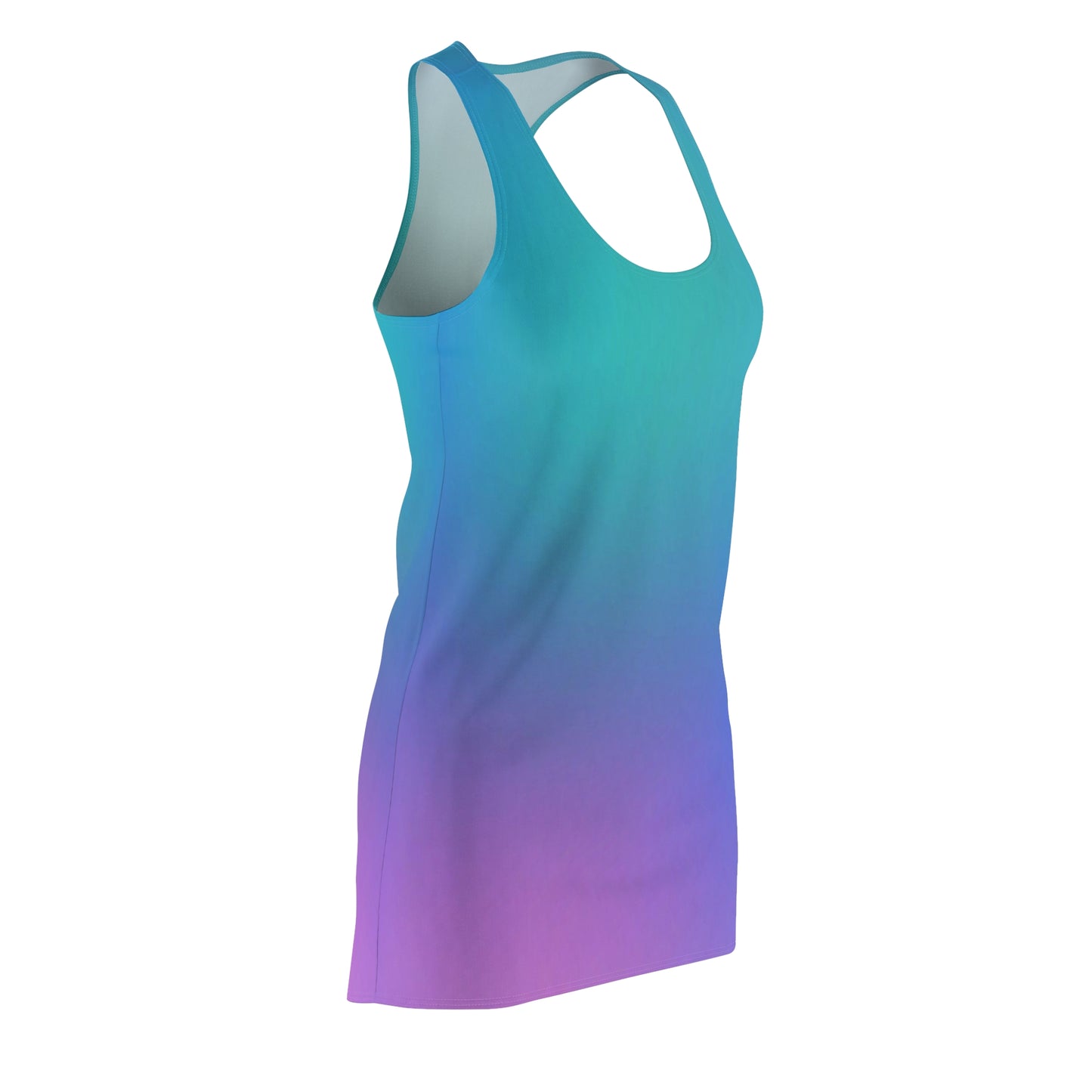 Magical Unicorn Tones Slinky Racerback Dress