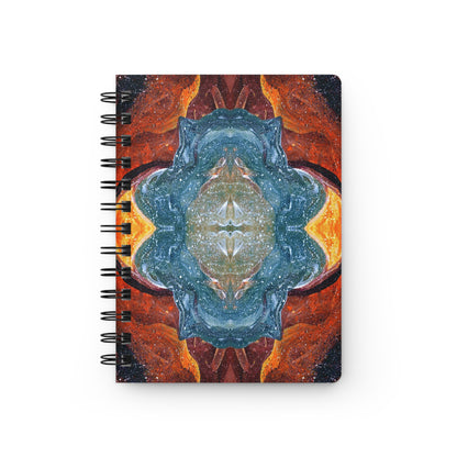 Cosmic Cell Division Spiral-Bound Lined Notebook