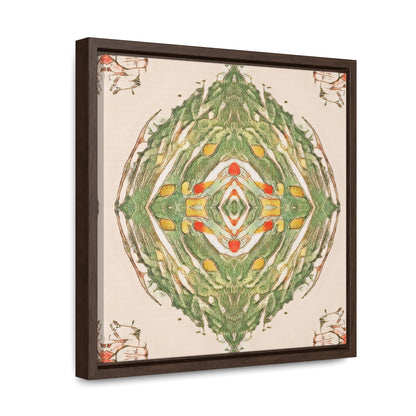 Earth Spirits Framed Canvas Print