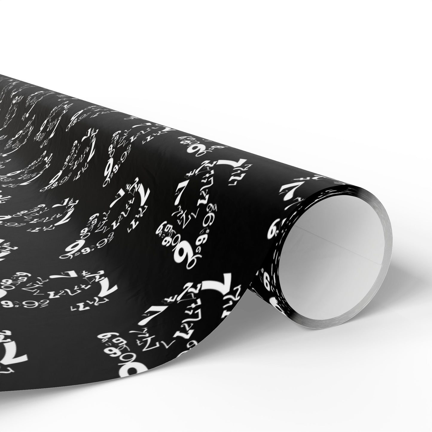6-7 Meme Illusion Black + White Wrapping Paper Roll (3 sizes)