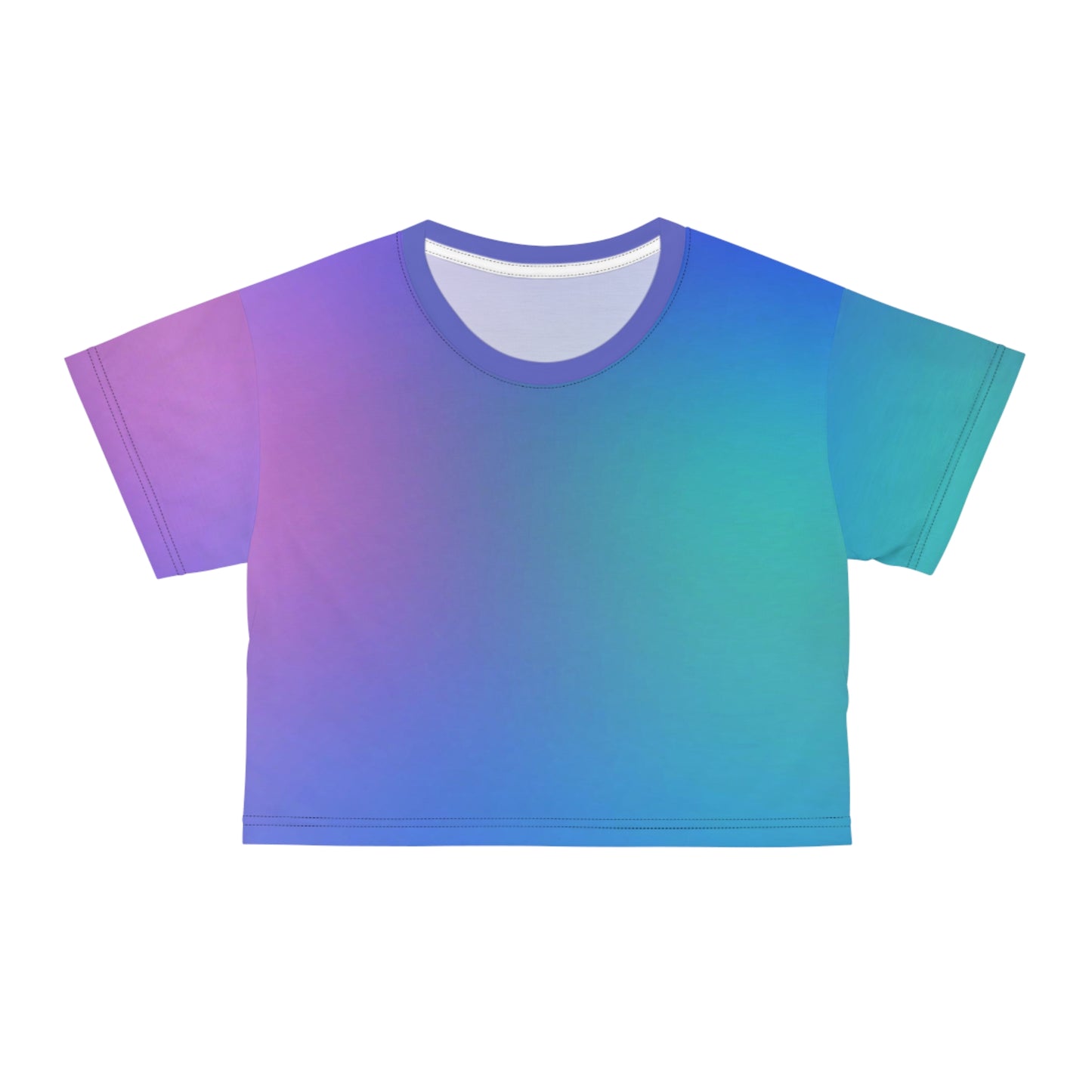 Magical Unicorn Tones Cropped Tee