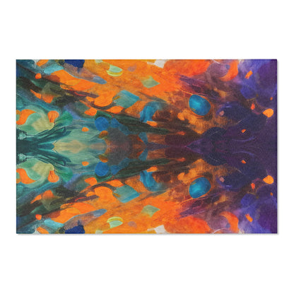 Dog Star Rises Abstract Art Indoor Rug