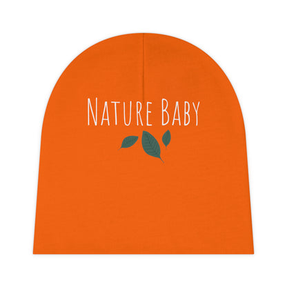 Hunter Orange Nature Baby Beanie